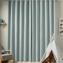 Runner Duck Blue Made to Measure Curtains