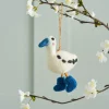 Runner Duck Felt Bauble