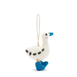 Runner Duck Felt Bauble