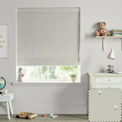 Runner Duck Grey Made to Measure Roman Blind