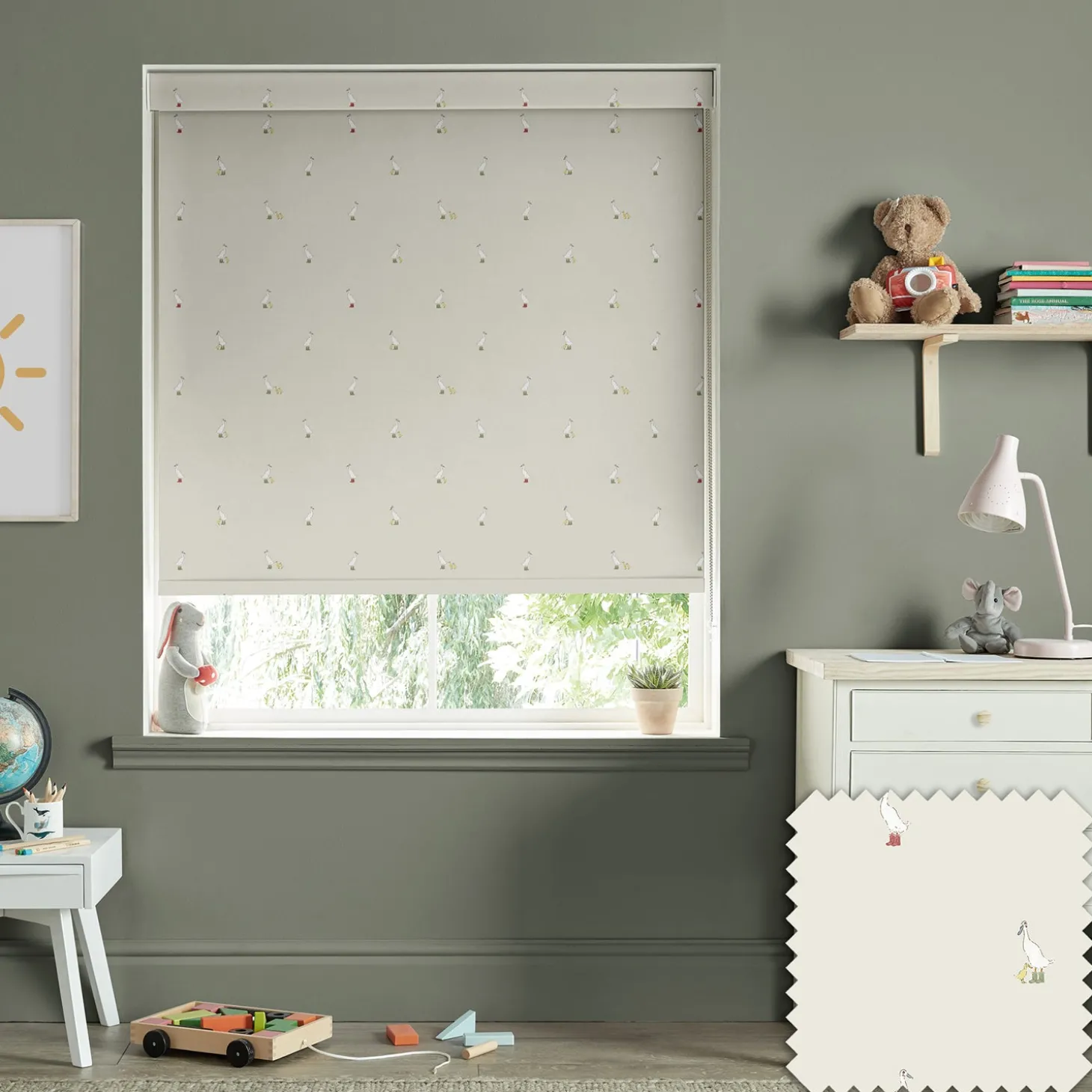 Runner Duck Neutral Made to Measure Roller Blind