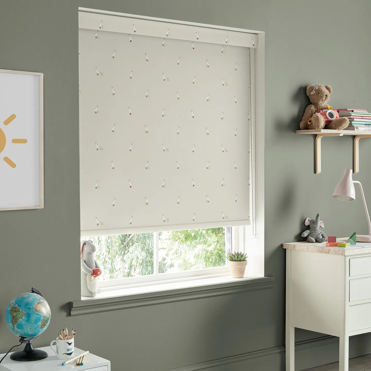 Runner Duck Neutral Made to Measure Roller Blind
