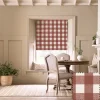 Rustic Red Gingham Made to Measure Roman Blind