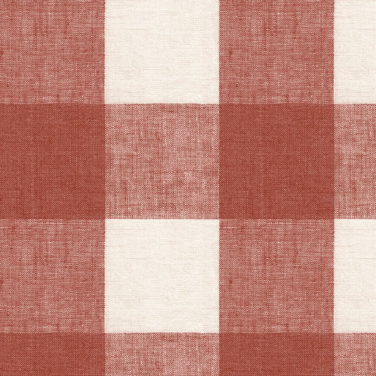 Rustic Red Gingham Made to Measure Roman Blind