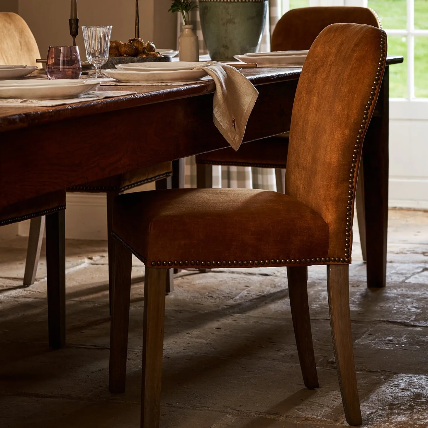 Rutland Dining Chair - Rust