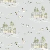 Sea Birds Blue Made to Measure Roller Blind
