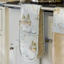 Sea Birds Double Oven Glove