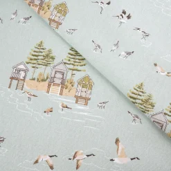 Sea Birds Fabric By The Metre