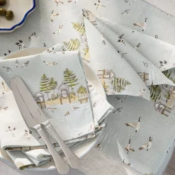 Sea Birds Napkins (Set of 4)