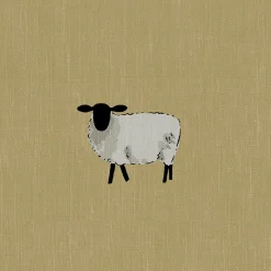 Sheep Ochre Made to Measure Curtains