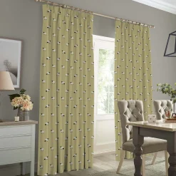 Sheep Ochre Made to Measure Curtains