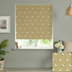 Sheep Ochre Made to Measure Roller Blind
