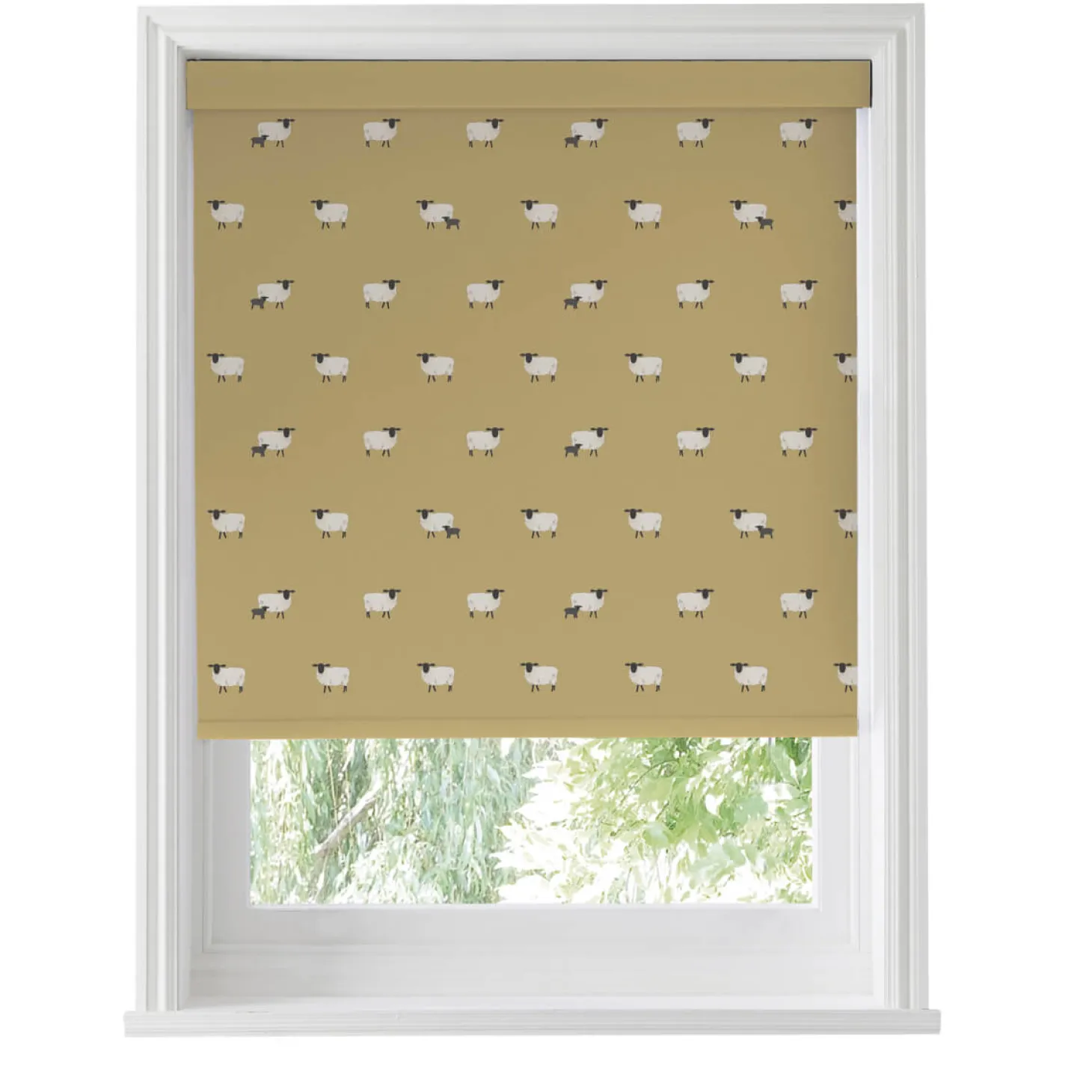 Sheep Ochre Made to Measure Roller Blind