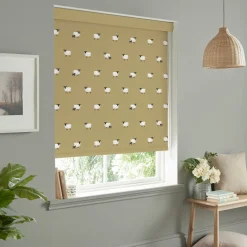 Sheep Ochre Made to Measure Roller Blind