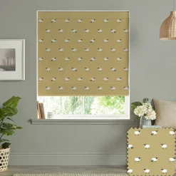 Sheep Ochre Made to Measure Roman Blind