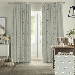 Sheep Pebble Made to Measure Curtains