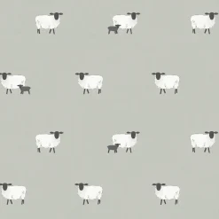 Sheep Pebble Made to Measure Roman Blind