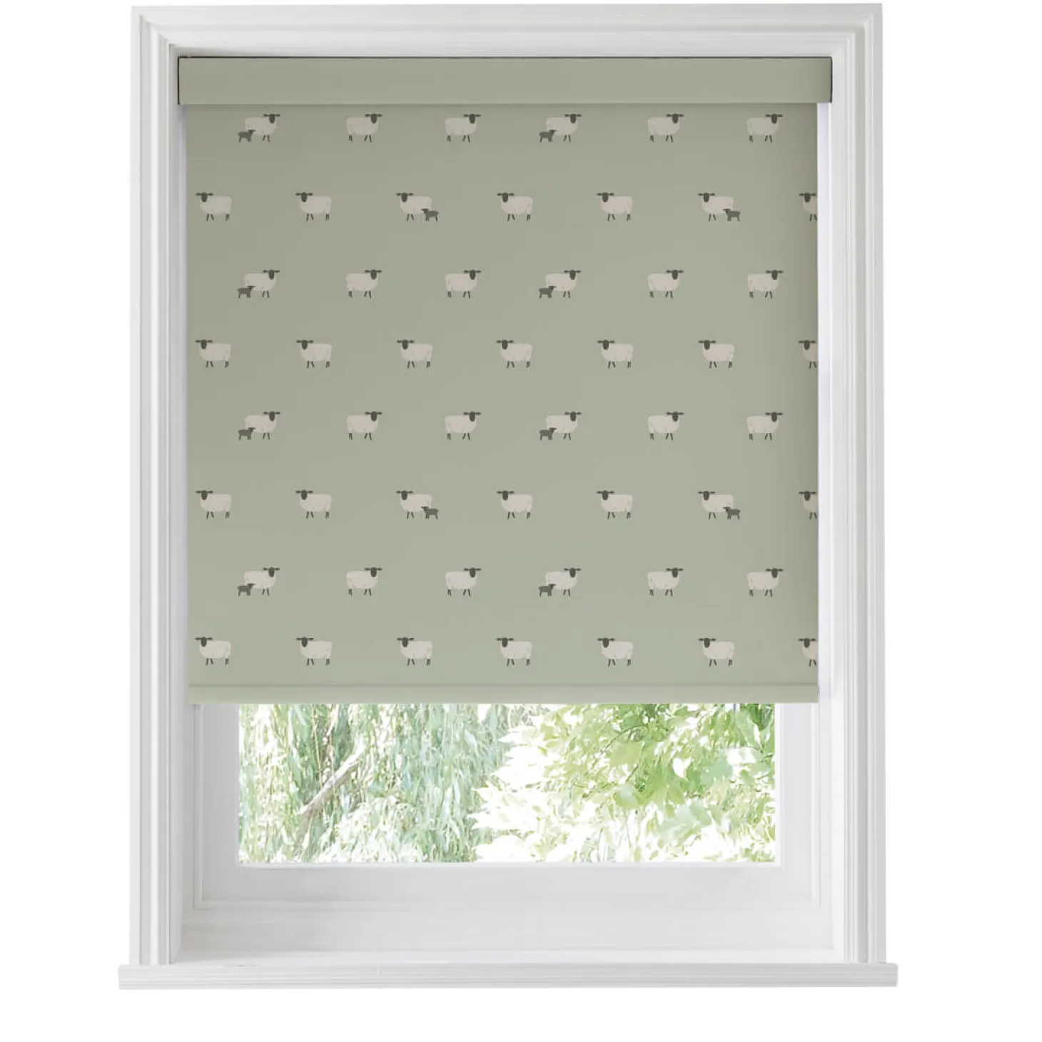 Sheep Sage Made to Measure Roller Blind