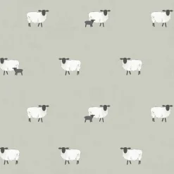 Sheep Sage Made to Measure Roman Blind