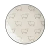Sheep Stoneware Small Side Plate