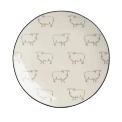 Sheep Stoneware Small Side Plate