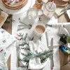 Skiing Napkins (Set of 4)