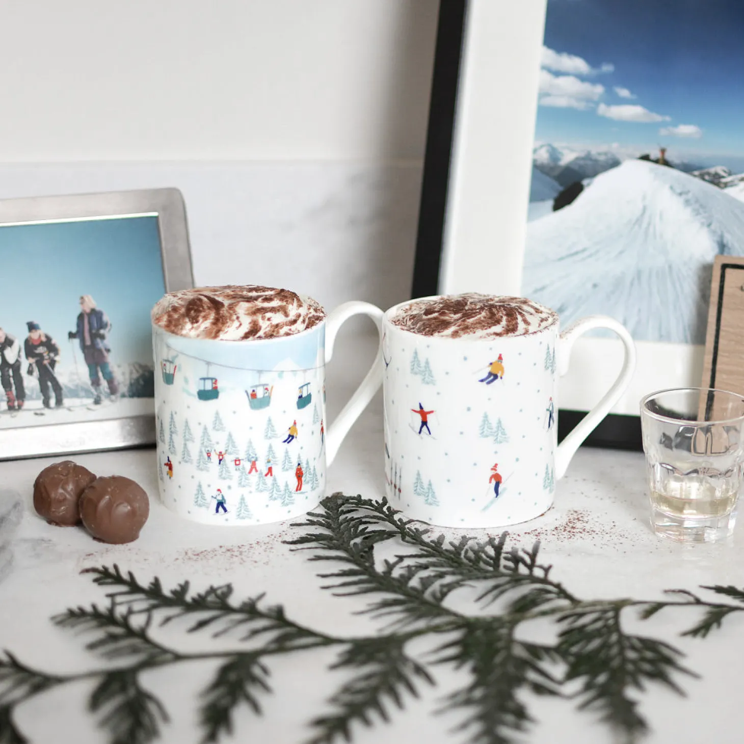 Skiing On the Piste Mug