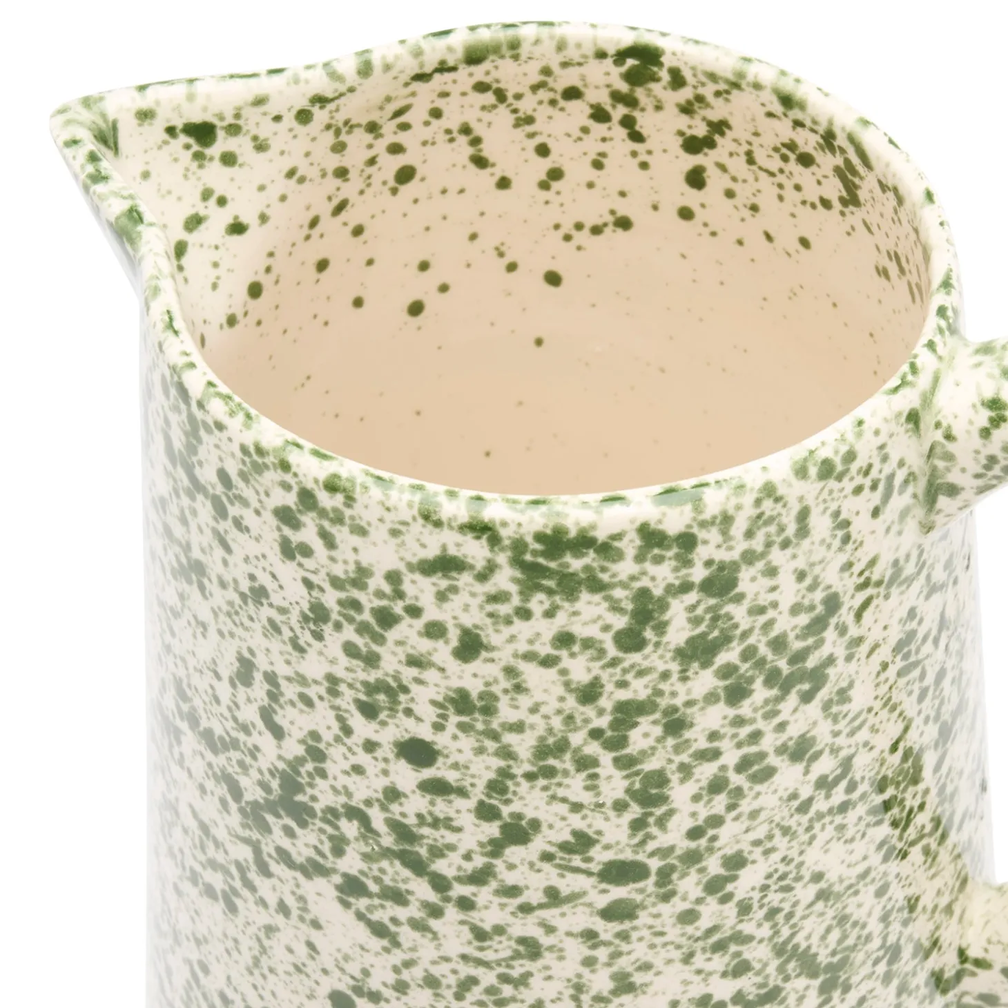 Splatter Stoneware Display Jug
