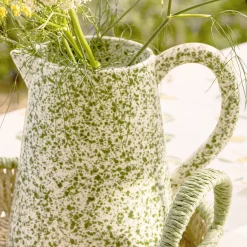 Splatter Stoneware Display Jug