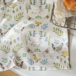 Spring Chicken Tea Towel