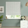 Spring Chicken White Made to Measure Roman Blind