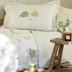 Spring Cottage Pair of Oxford Pillowcases