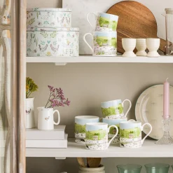 Spring Cottage Scene Mug