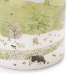 Spring Cottage Scene Mug