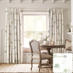 Spring Cottage White Made to Measure Curtains