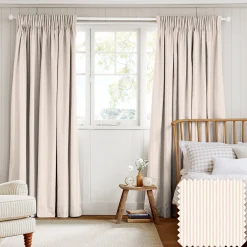 Stamford Pink Stripe Made to Measure Curtains
