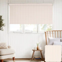 Stamford Pink Stripe Made to Measure Roller Blind