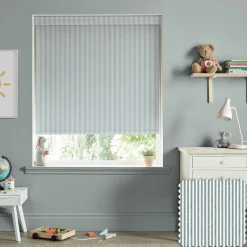 Stamford Stripe Blue Made to Measure Roller Blind