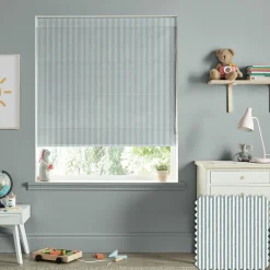 Stamford Stripe Blue Made to Measure Roman Blind