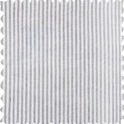 Stamford Stripe Deep Grey Fabric by the Metre