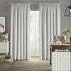 Stamford Stripe Grey Made to Measure Curtains