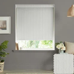 Stamford Stripe Grey Made to Measure Roller Blind