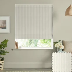 Stamford Stripe Natural Made to Measure Roman Blind