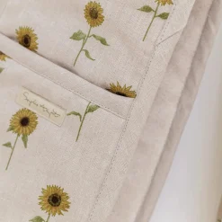 Sunflower Linen Double Oven Glove