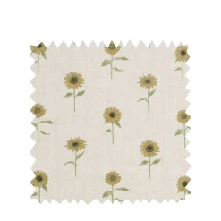 Sunflower Linen Fabric By The Metre