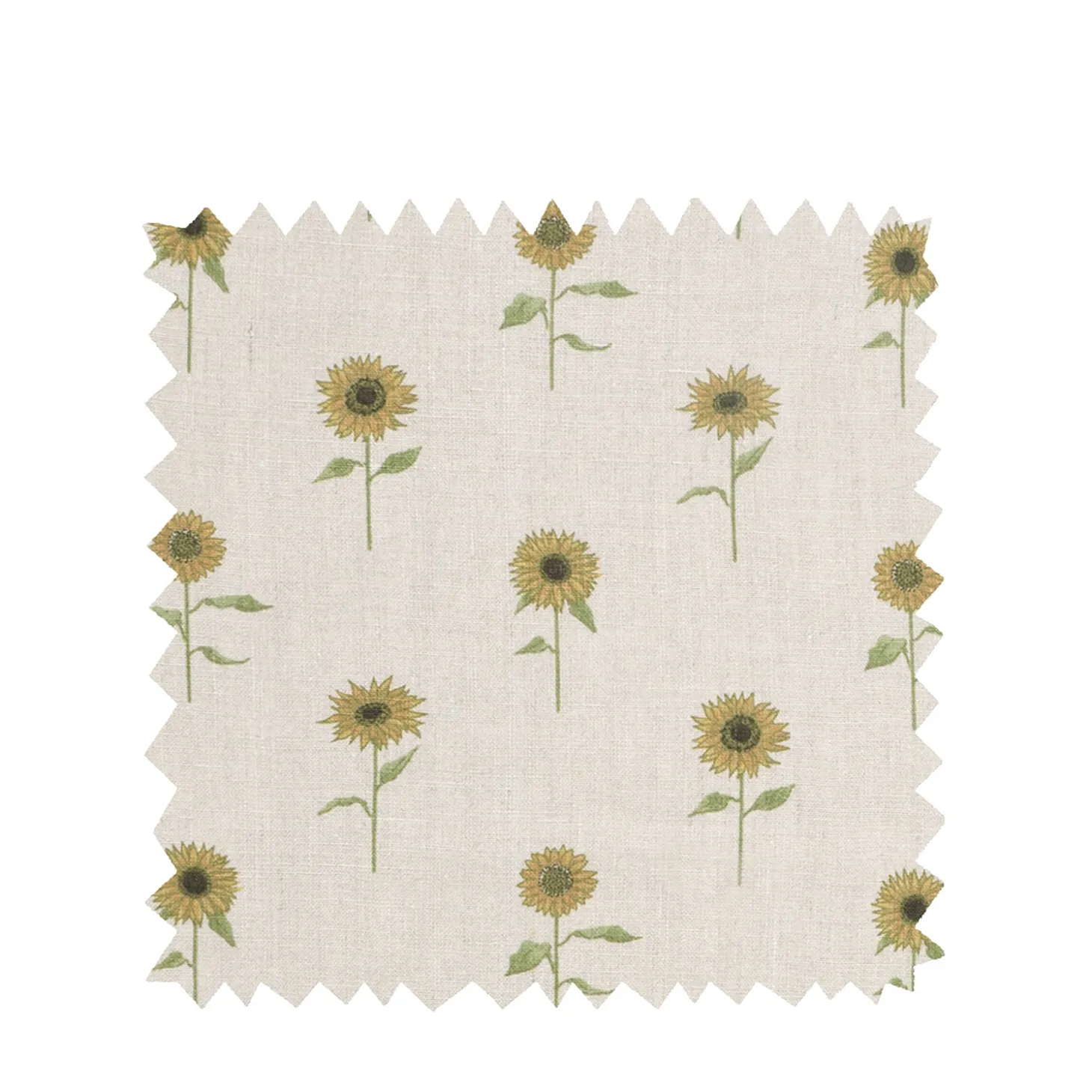 Sunflower Linen Fabric By The Metre