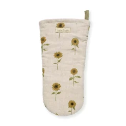 Sunflower Linen Oven Mitt