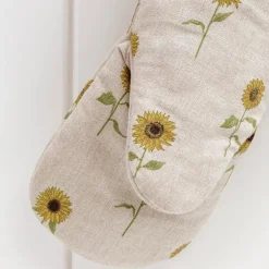 Sunflower Linen Oven Mitt