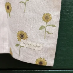 Sunflower Linen Tea Towel