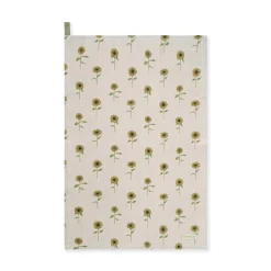 Sunflower Linen Tea Towel